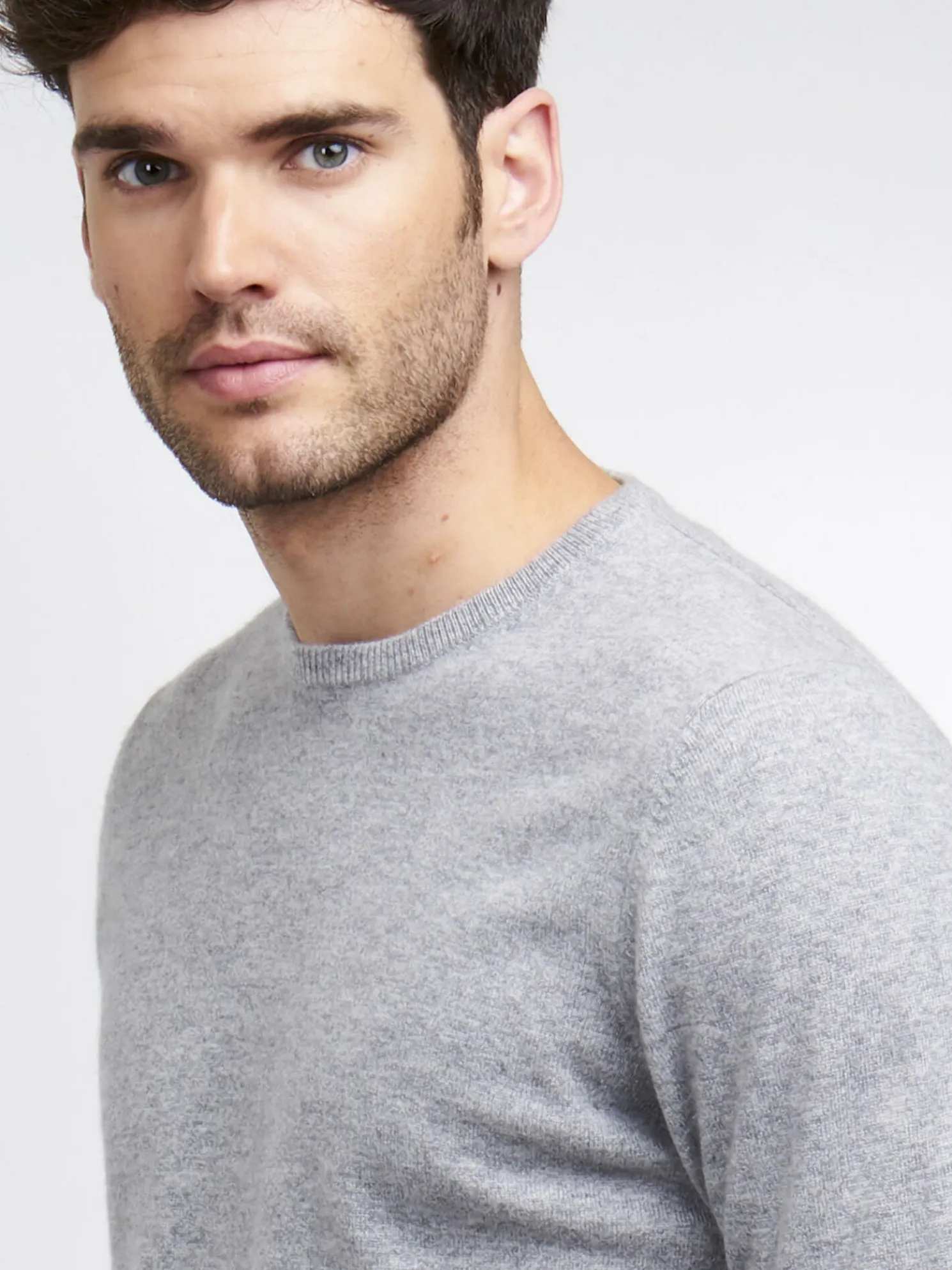 Basic Heren-Trui Met Ronde Hals