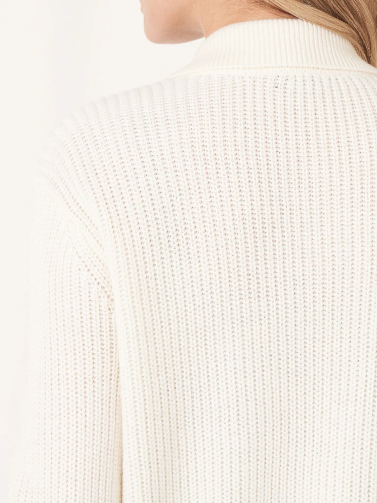 Geribd Vest Met Polokraag Van Merinowol