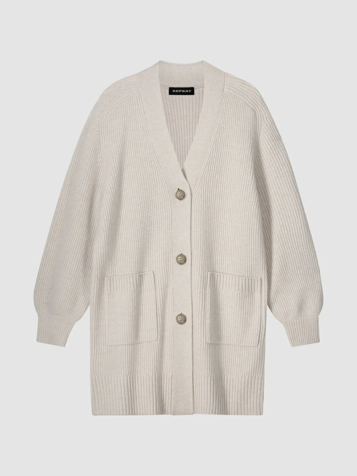 Middellang Geribd Vest Met Zakken