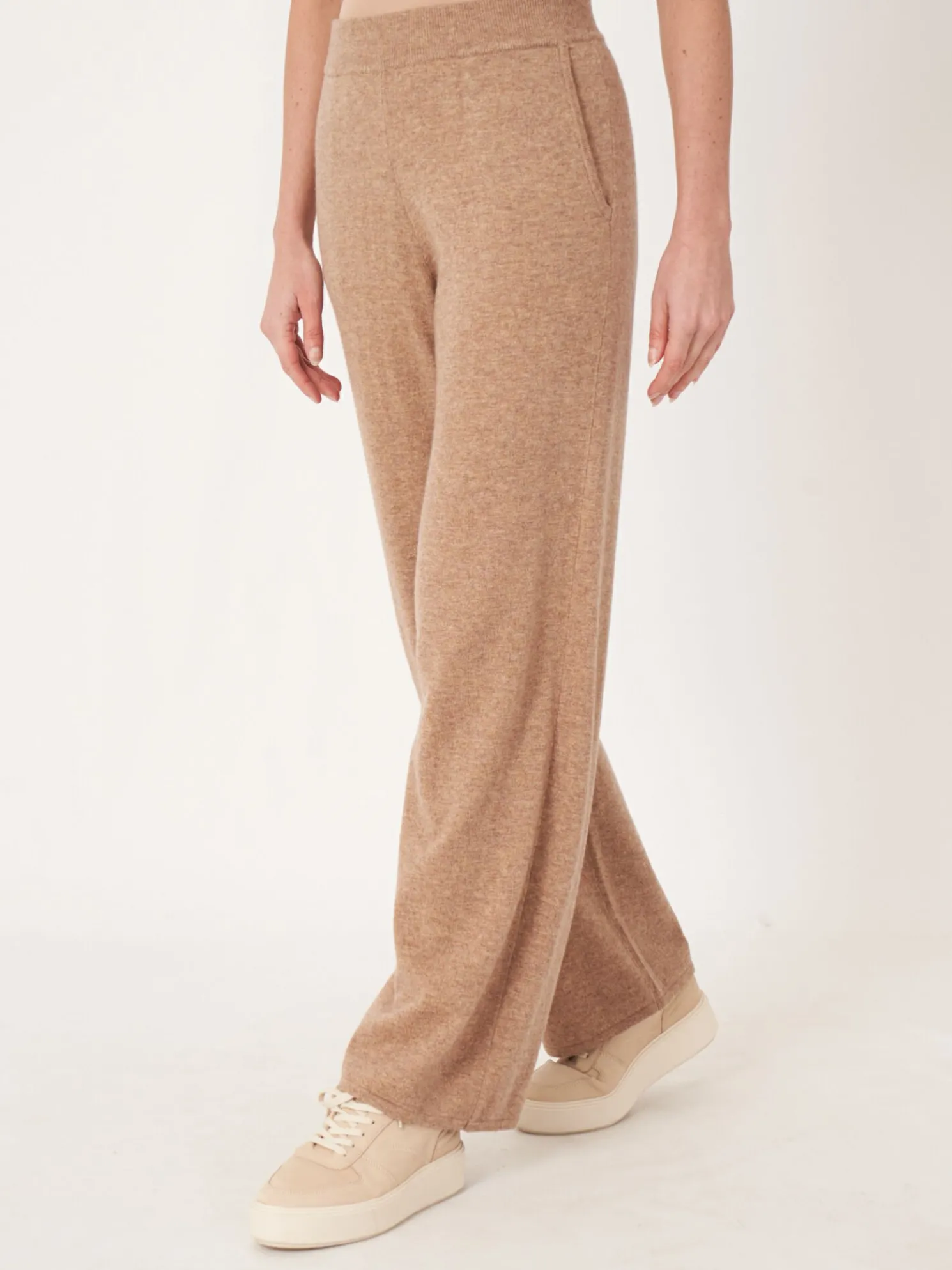 Rechte Gebreide Broek