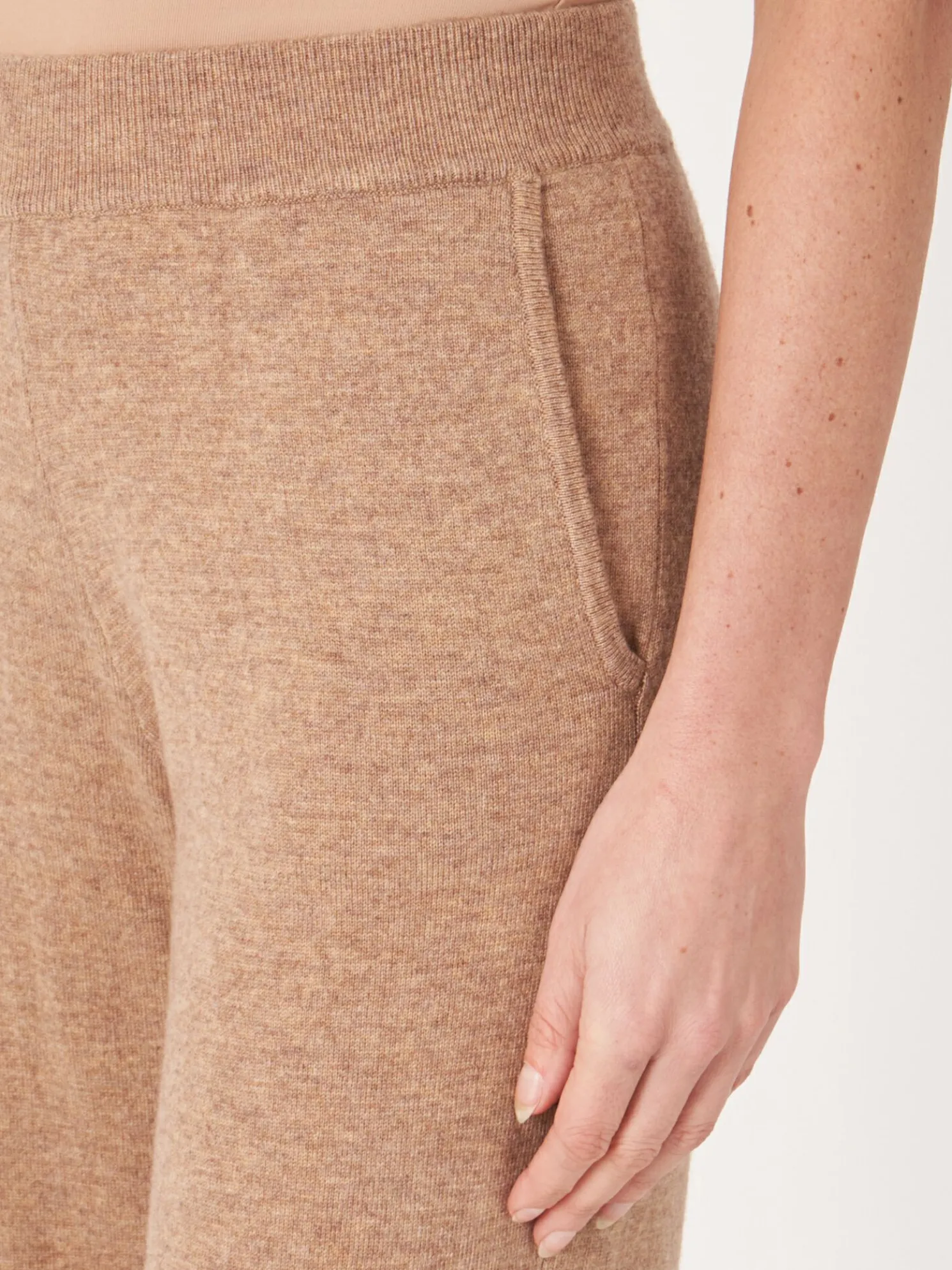 Rechte Gebreide Broek