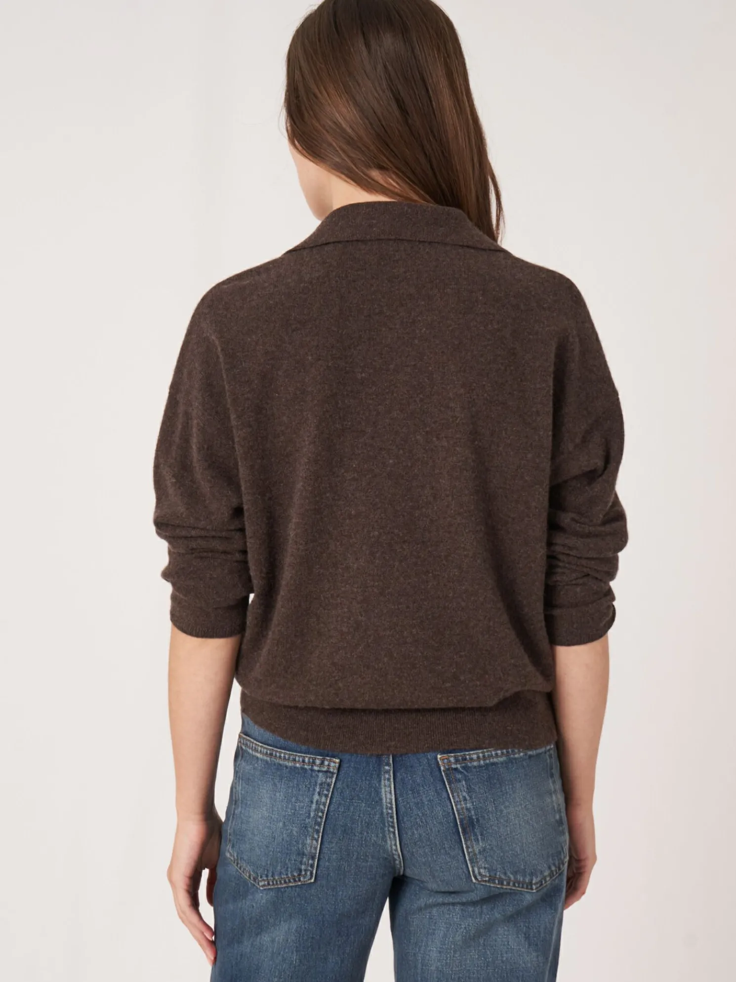 Trui Met Polokraag Van Biologisch Cashmere